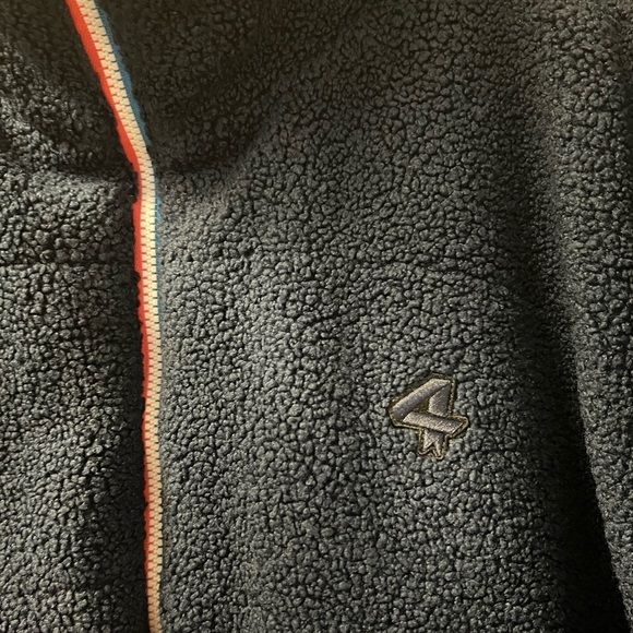 NWT Fourlaps Navy/Blue Reversible Polar Quilted Sherpa Puffer Jacket- XXL | $198 - Picture 10 of 16